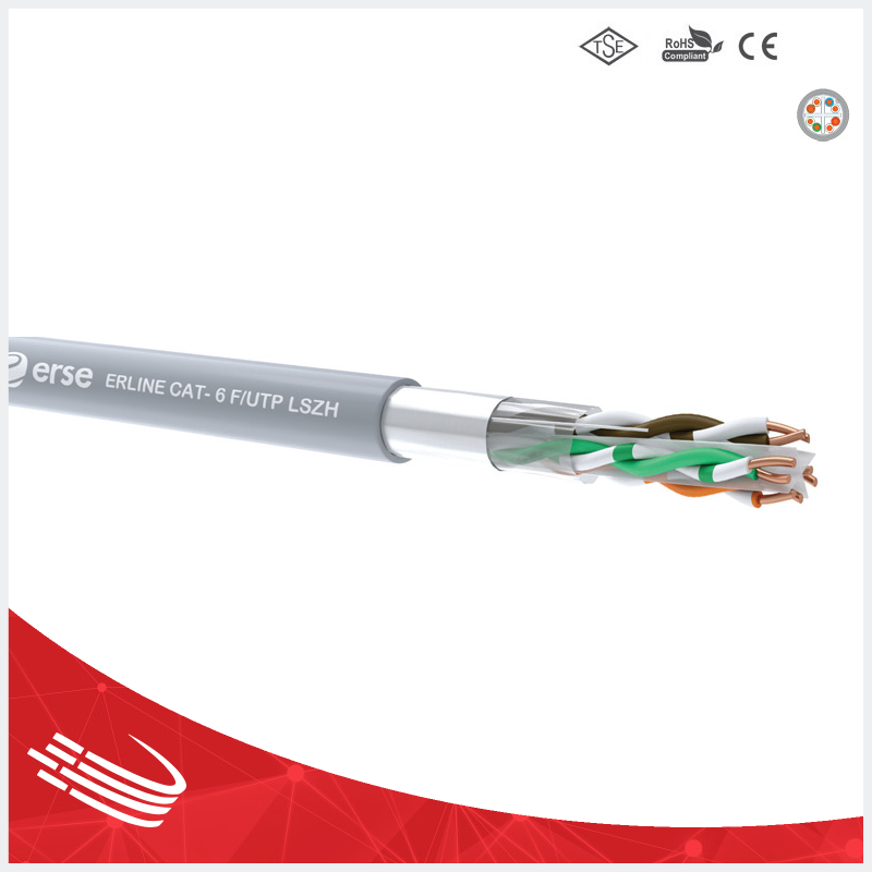 ERLINE CAT-6 F/UTP LSZH